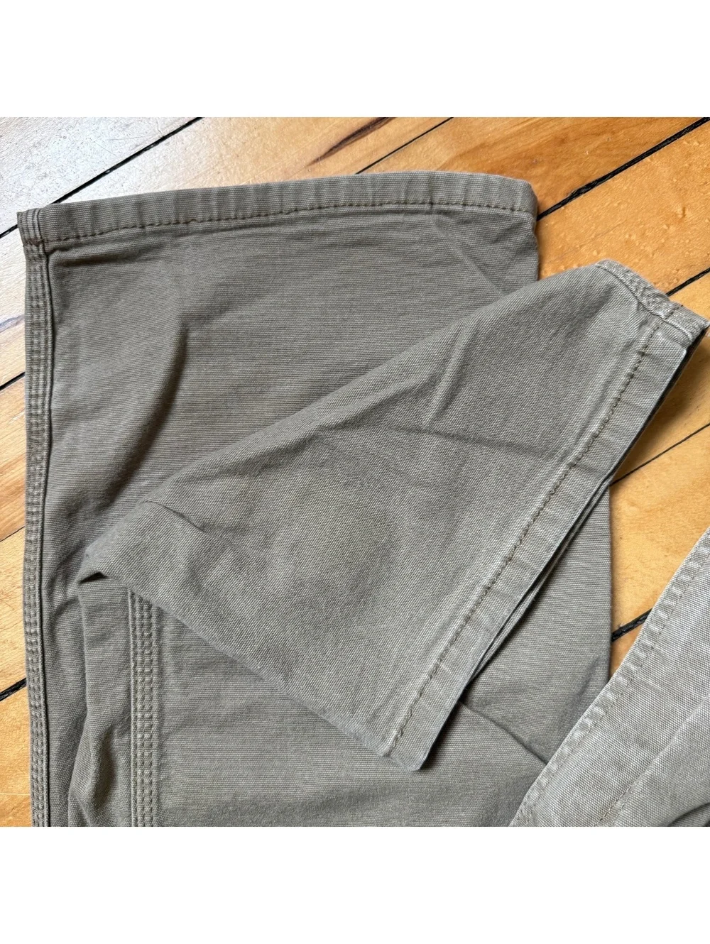 Ariat Rebar M4 Relaxed Straight Canvas Work Pants Field Khaki 40x34